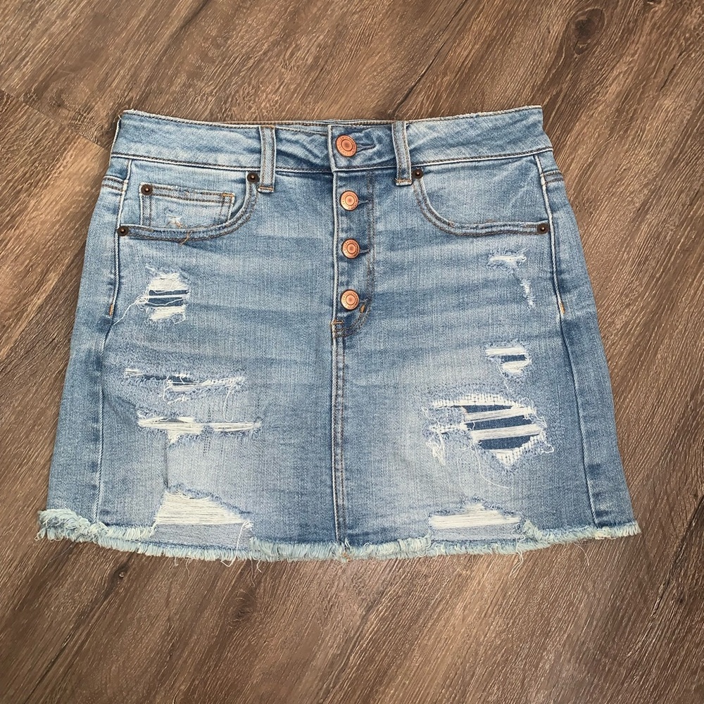 American Eagle hi-rise mini skirt